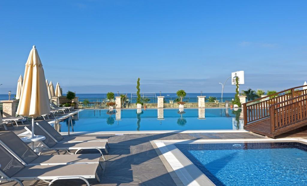 Asia Beach Resort & Spa Hotel Алания Экстерьер фото